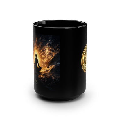 Stillness Is Power™ Black Mug, 15oz