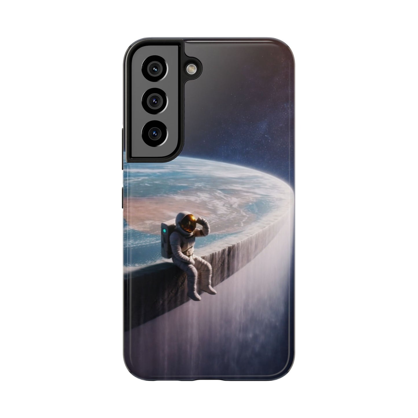 Conspiracy Coffee – Edge of the Earth Tough Phone Case