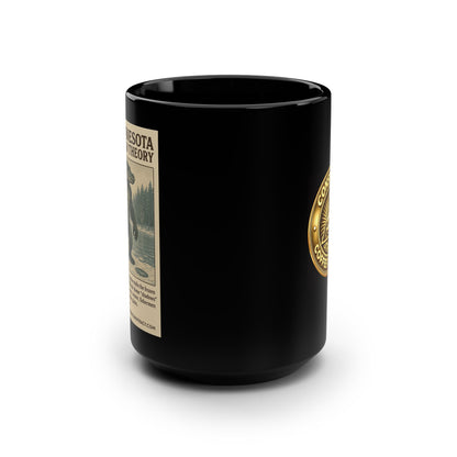 Minnesota Gator Man™ Black Mug, 15oz