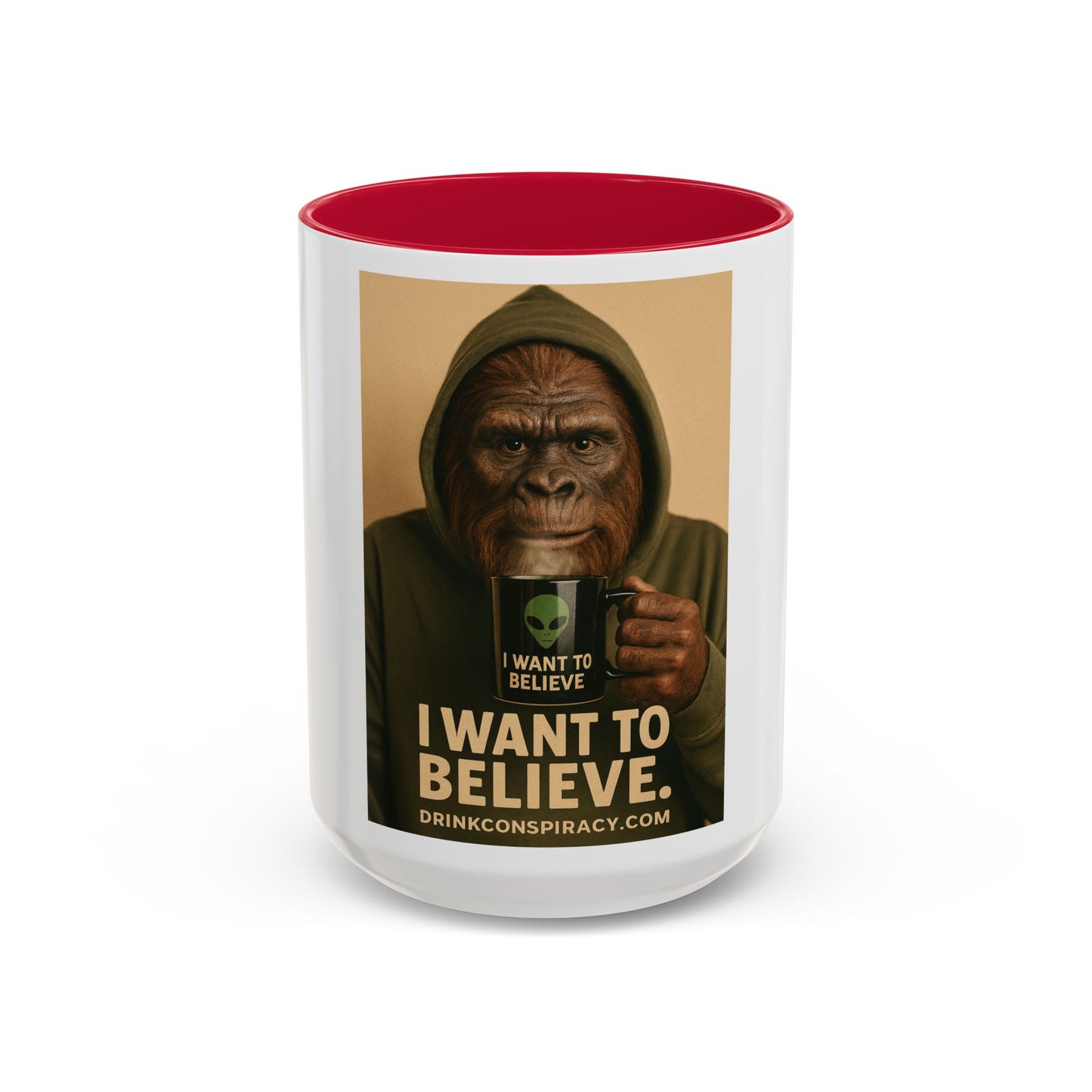 Conspiracy Coffee – “I Want to Believe" Mugs (15oz)