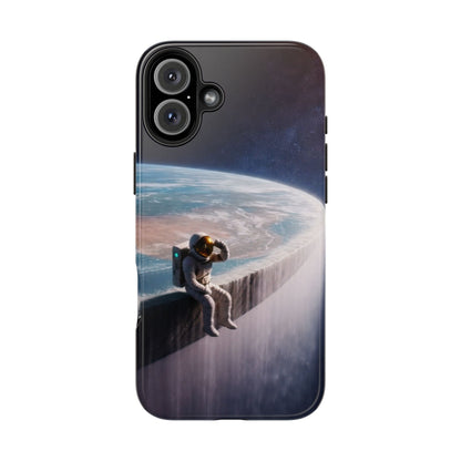 Conspiracy Coffee – Edge of the Earth Tough Phone Case