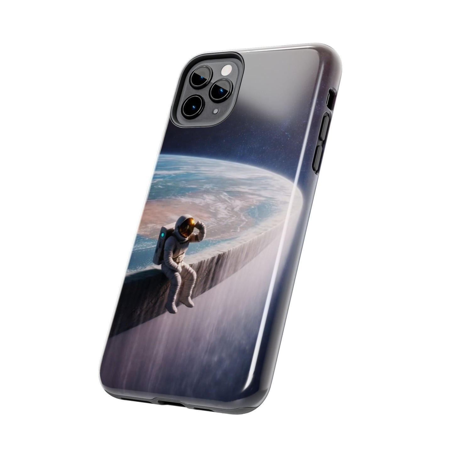 Conspiracy Coffee – Edge of the Earth Tough Phone Case