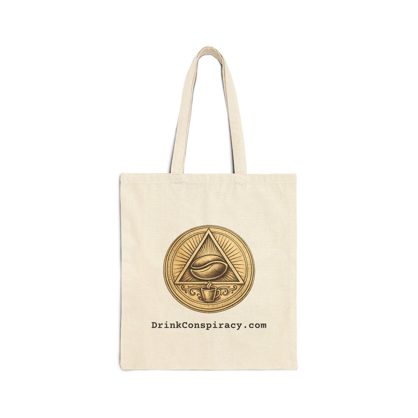 Edge of The Earth Cotton Canvas Tote Bag
