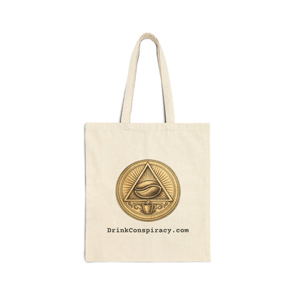 Edge of The Earth Cotton Canvas Tote Bag