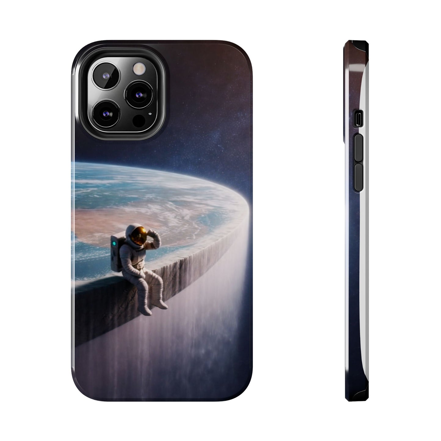 Conspiracy Coffee – Edge of the Earth Tough Phone Case