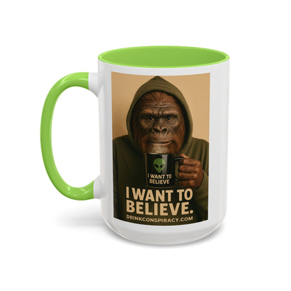 Conspiracy Coffee – “I Want to Believe" Mugs (15oz)
