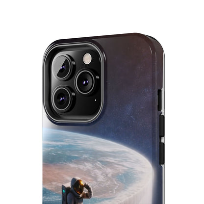 Conspiracy Coffee – Edge of the Earth Tough Phone Case