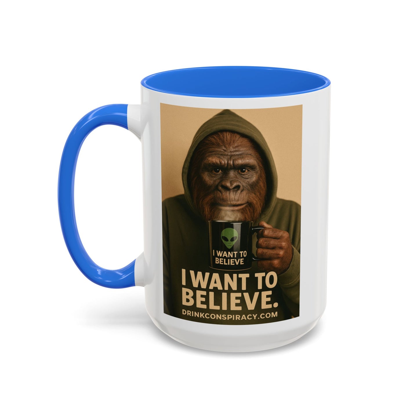 Conspiracy Coffee – “I Want to Believe" Mugs (15oz)
