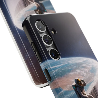 Conspiracy Coffee – Edge of the Earth Tough Phone Case