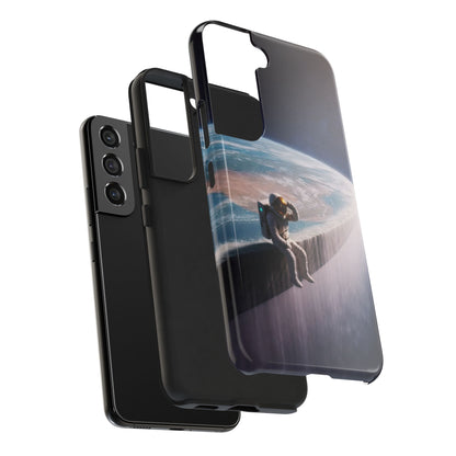 Conspiracy Coffee – Edge of the Earth Tough Phone Case