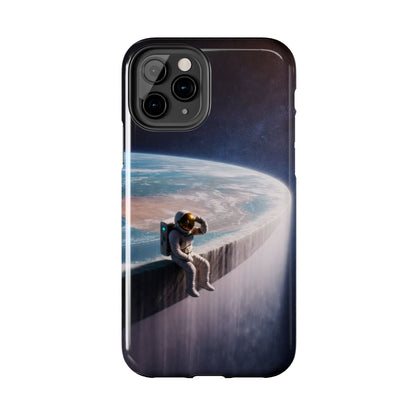 Conspiracy Coffee – Edge of the Earth Tough Phone Case