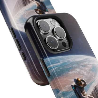 Conspiracy Coffee – Edge of the Earth Tough Phone Case