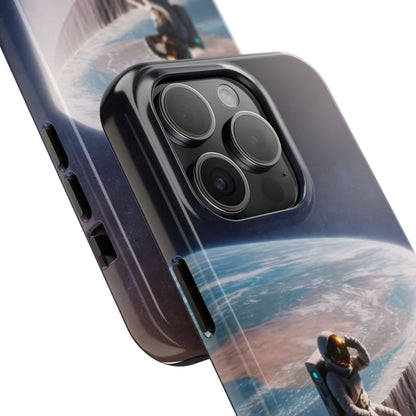 Conspiracy Coffee – Edge of the Earth Tough Phone Case