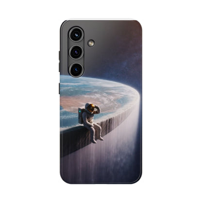 Conspiracy Coffee – Edge of the Earth Tough Phone Case