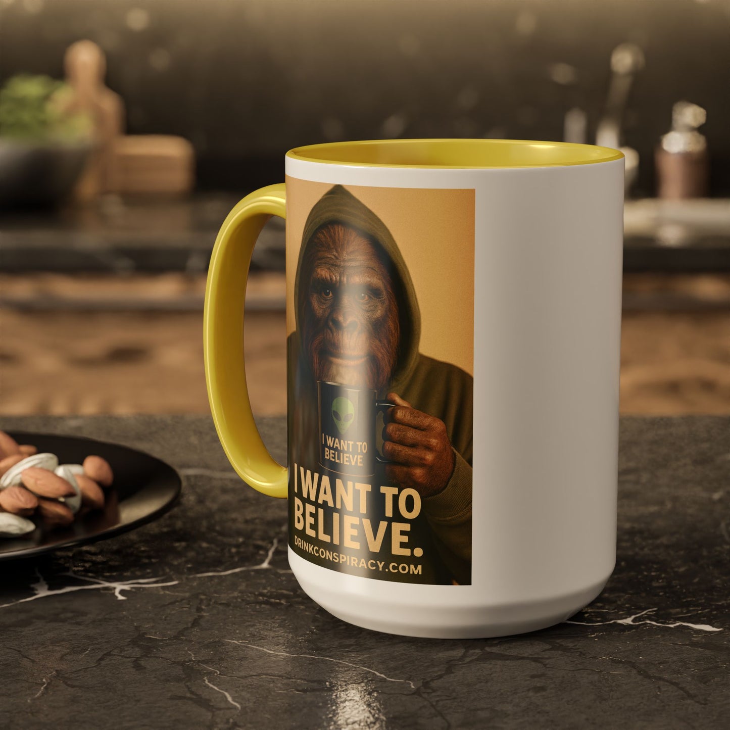 Conspiracy Coffee – “I Want to Believe" Mugs (15oz)