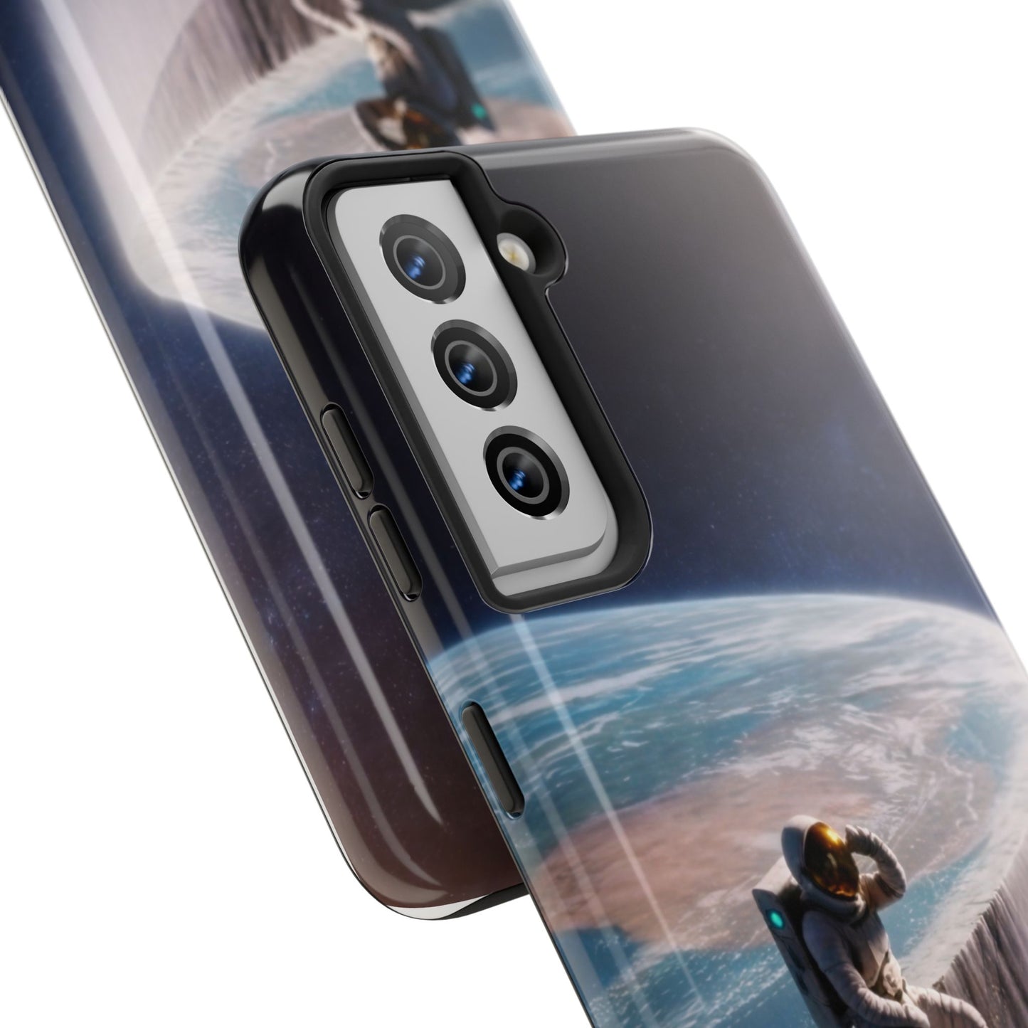 Conspiracy Coffee – Edge of the Earth Tough Phone Case