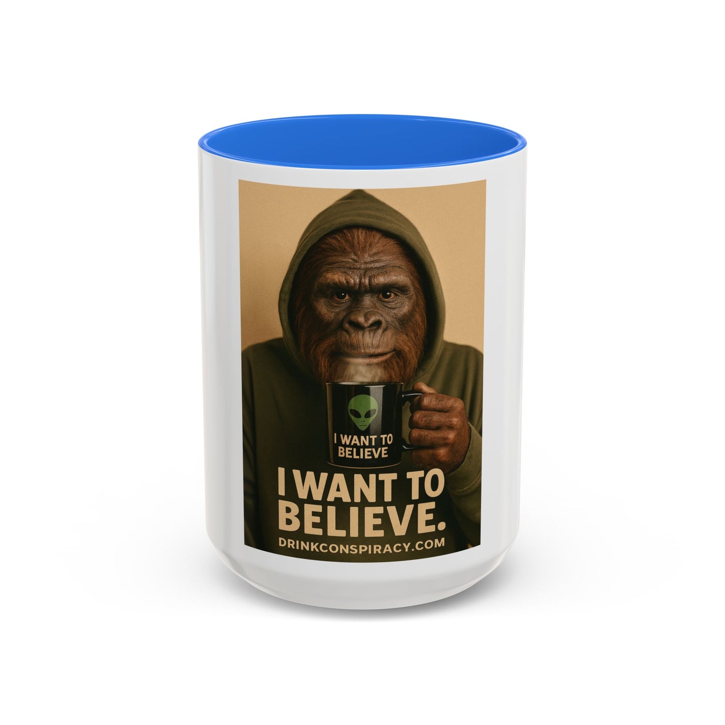 Conspiracy Coffee – “I Want to Believe" Mugs (15oz)