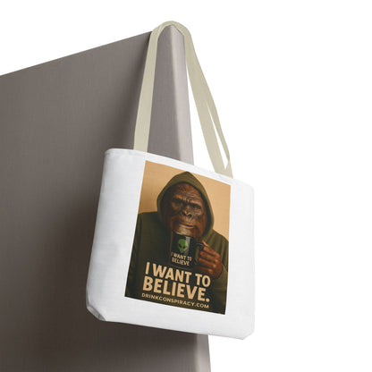 I want to Believe Tote Bag (AOP)