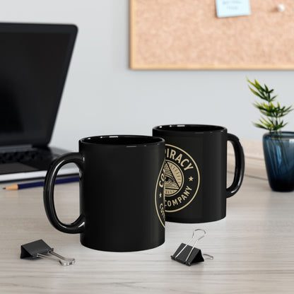 Conspiracy Coffee Company Black Mug (11oz, 15oz)