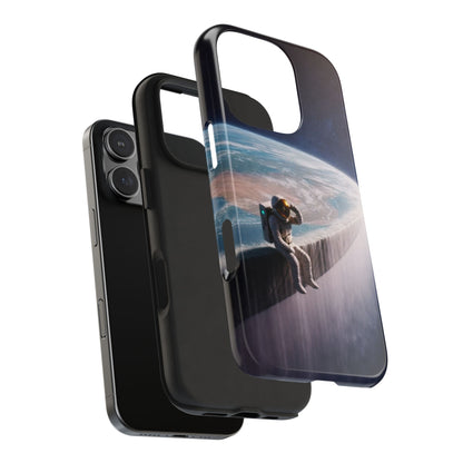 Conspiracy Coffee – Edge of the Earth Tough Phone Case