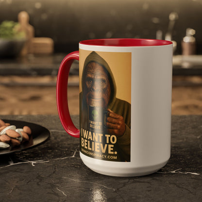 Conspiracy Coffee – “I Want to Believe" Mugs (15oz)